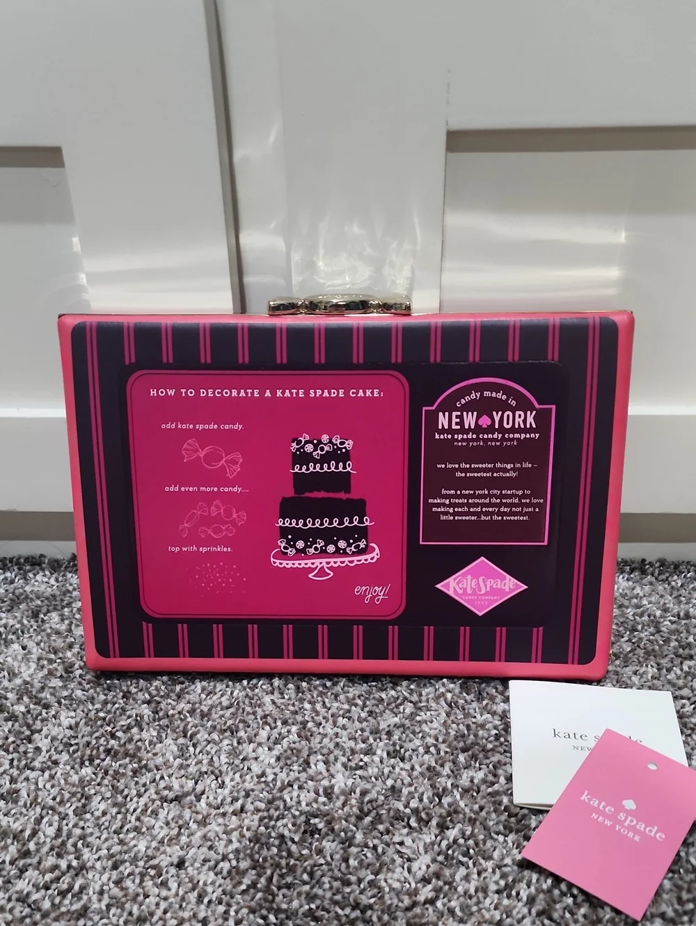 NWT Kate Spade Candy Wrapper Clutch